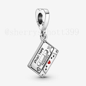 Pandora Vintage Cassette Charm